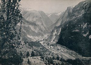 Stalheim ve Nærödal, 1914. by Unbekannt