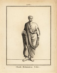 Roma İmparatoru Claudius Heykeli, Tiberius Claudius Caesar Augustus Germanicus by Unbekannt