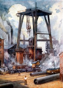 Çelik işleri c1925 by Unbekannt