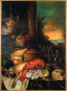 Natürmort, 19. yüzyıl by Unbekannt