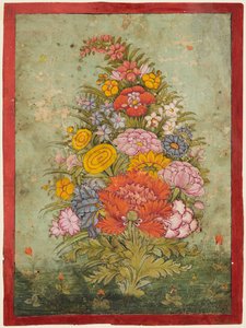 Natürmort: Çimenlerden Çıkan Çiçek Buketi, c. 1750.
