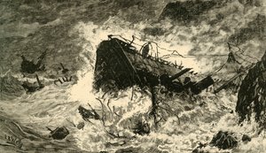 Balaclava'da Fırtına, 1890. by Unbekannt