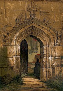 Stratford Kilisesi, Warwickshire, İngiltere, 1845 by Unbekannt