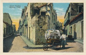 Sokak Satıcısı, Havana, Küba, 1938 by Unbekannt