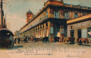 Sokak sahnesi, Havana, Küba, c1910 by Unbekannt