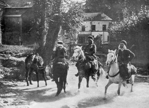 Sudanlı süvari, Fransa, 1915 by Unbekannt