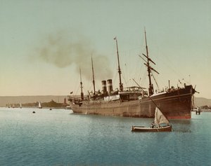 Süveyş Kanalı, Tewfic Limanı yakınında Kızıldeniz