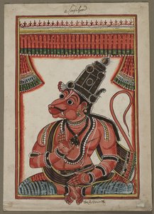 Sugriva, Maymun Kral, 1760-1770. by Unbekannt