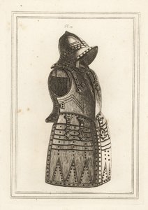 Siyah morion veya arquebus zırhı by Unbekannt