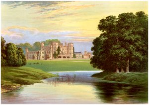 Sundorne Kalesi, Shrewsbury yakınlarında, Shropshire, Corbet-Pigott ailesinin evi, c1880 by Unbekannt