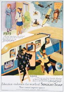 Güneş ışığı sabunu reklamı, 1919 by Unbekannt