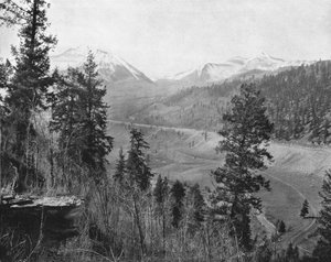 Sunshine Peak ve Wilson Peak, Colorado, ABD, c1900. by Unbekannt