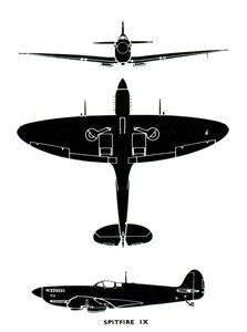 Supermarine Spitfire Mk IX, 1941 by Unbekannt