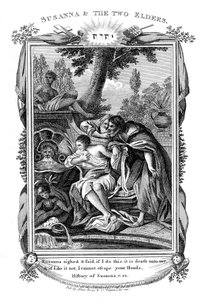 Susanna ve İki Yaşlı, c1804 by Unbekannt