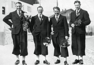 İsveçli kros kayak takımı, Kış Olimpiyat Oyunları, Garmisch-Partenkirchen, Almanya, 1936 by Unbekannt