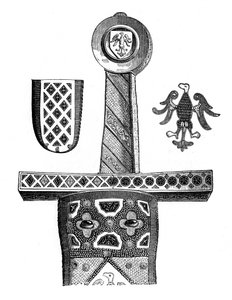 Şarlman Kılıcı, c8. yüzyıl, 1870 by Unbekannt