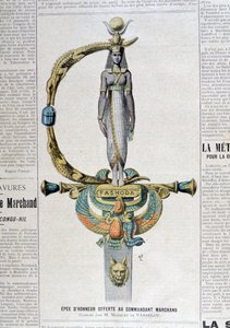 Ticari komutana sunulan onur kılıcı, 1899 by Unbekannt