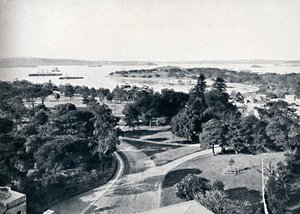 Sidney Limanı ve Botanik Bahçeleri, c1900. by Unbekannt