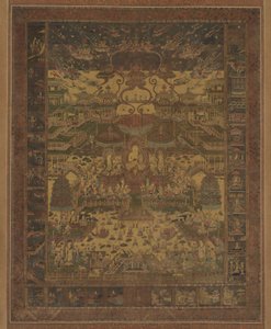 Taima Mandala, 14. yüzyıl. by Unbekannt