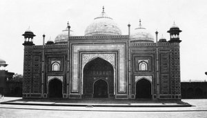 Tac Mahal camii veya mescidi, Agra, Hindistan, 1916-1917 by Unbekannt