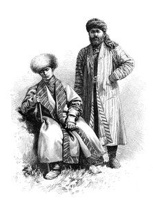 Buhara Tacikleri, Özbekistan, 1895 by Unbekannt