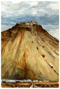 Taklakot Kalesi, Tibet, 1898 by Unbekannt