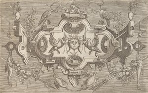 Çeşitli ve tuhaf buluşların plaketleri ve diğer süsleri Kartuşlar ve diğer süs eşyaları o ..., 1773. by Unbekannt