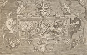 Çeşitli ve tuhaf buluşların plaketleri ve diğer süsleri Kartuşlar ve diğer süs eşyaları o ..., 1773. by Unbekannt