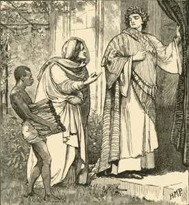 Tarquinius ve Sibyl, 1890. by Unbekannt
