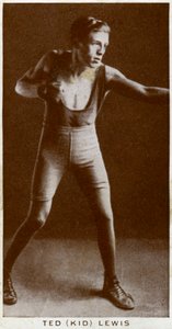 Ted Kid Lewis, İngiliz boksör, 1938 by Unbekannt