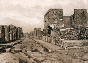 Fortuna Tapınağı, Pompeii, İtalya, c1900