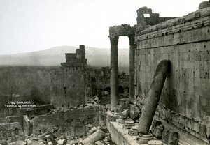 Bacchus Tapınağı, Baalbek, Lübnan, c1920s-c1930s by Unbekannt