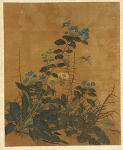 On çiçek, meyve ve kuş resmi, Ming hanedanı, 1368-1644. by Unbekannt
