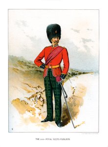 21. Kraliyet İskoç Piyadeleri, c1890 by Unbekannt