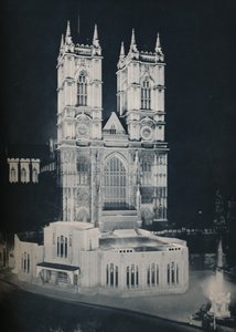 St. Peter Abbey Kilisesi, Westminster, Geçici Ek Binayı Gösteriyor, 1937 by Unbekannt