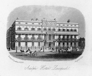 Adelphi Oteli, Liverpool, Merseyside, 1864 by Unbekannt