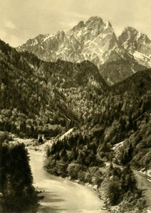 Admonter Reichenstein, Gesäuse Ulusal Parkı, Styria, Avusturya, c1935. by Unbekannt
