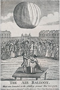Hava Balonu, 1783, 1920. by Unbekannt
