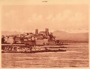 Alpler Sırtı ve Antibes, 1930. by Unbekannt