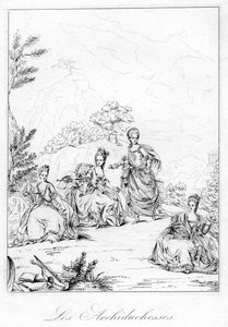 Arşidüşesler, c17. yüzyıl by Unbekannt