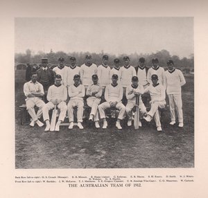 1912 Avustralya kriket takımı by Unbekannt