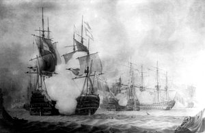 Cape St Vincent Savaşı, 19. yüzyıl by Unbekannt