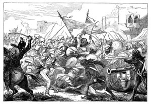 Gujerat Savaşı, 19. yüzyıl by Unbekannt