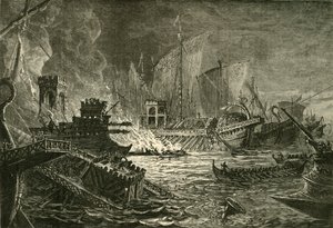 Actium Savaşı, 1890. by Unbekannt
