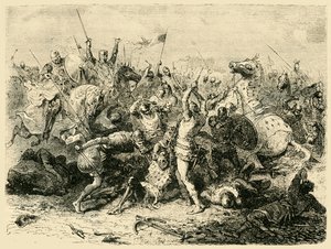 Bouvines Savaşı, 1214, 1890. by Unbekannt