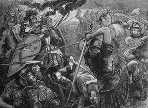 Flodden Savaşı, 9 Eylül 1513, c1880. by Unbekannt