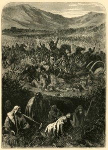 Michmash Savaşı, 1890. by Unbekannt