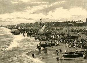 Sahil, Yarmouth, 1898. by Unbekannt