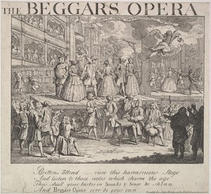 Dilenciler Operası, 1728. by Unbekannt