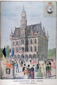 1900 Evrensel Sergisinde Belçika pavyonu, Paris, 1900 by Unbekannt